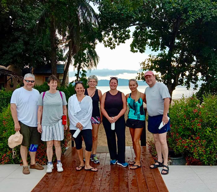 Morning walk | A Typical Detox Day at New Leaf Wellness