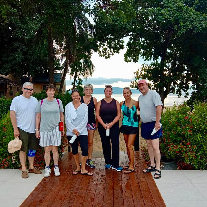 Morning walk | A Typical Detox Day at New Leaf Wellness